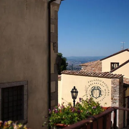 Palazzo Ruggiero לינה וארוחת בוקר Montefusco